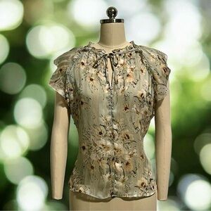 H&M Floral Blouse